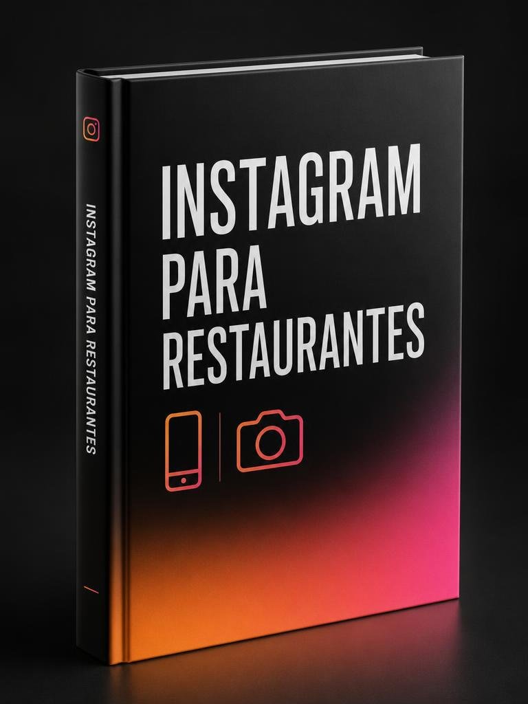 Capa do eBook Instagram para Restaurantes